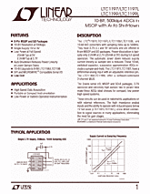 DataSheet LTC1197L pdf